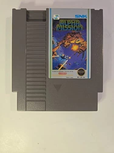 Alpha Mission (Nintendo Entertainment system) - Tested