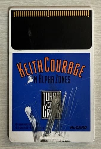 Keith Courage In Alpha Zones - (Turbo GrafX 16)