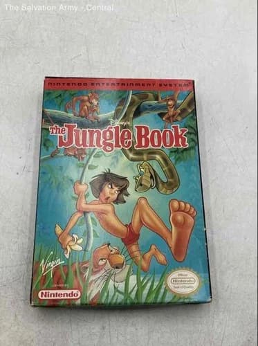 Nintendo NES Disney's The Jungle Book Video Game With Booklet In Box