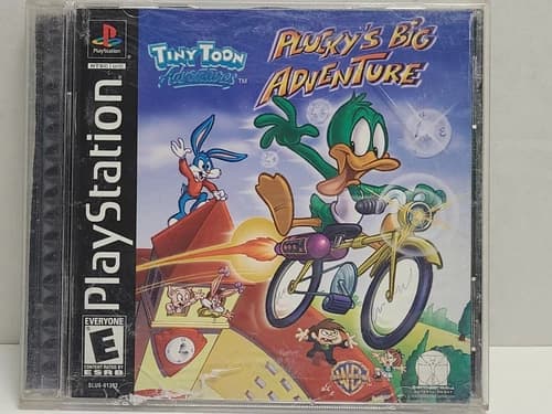 Tiny Toon Adventures Plucky's Big Adventure (Sony PlayStation 1, 2001) PS1 M3