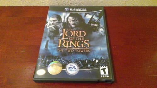 The Lord of the Rings: The Two Towers Black Label NICE CIB ( Nintendo GameCube