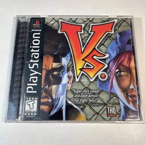 Vs. Versus (Sony PlayStation 1 PS1, 1997) CIB Complete w Manual - Tested