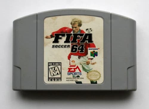 FIFA Soccer 64 (Nintendo 64, 1996) N64 TESTED