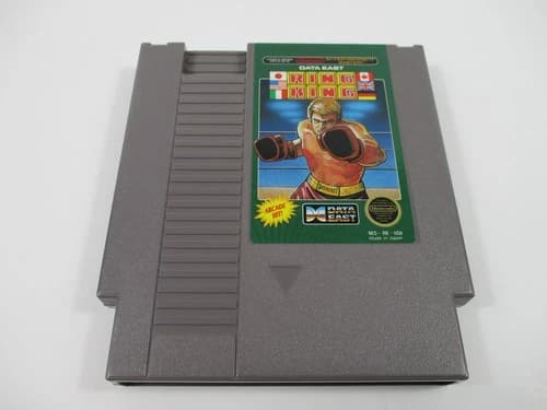 RING KING Nintendo NES Game Cartridge Authentic!