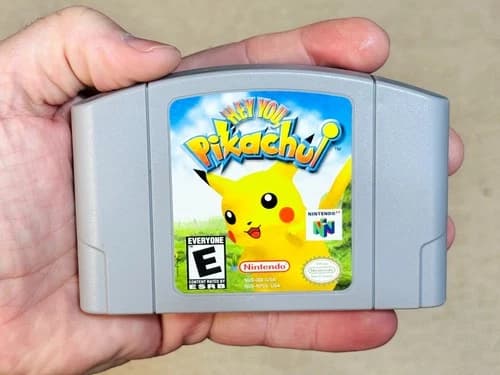 Hey You Pikachu (Nintendo 64, N64) Game - Authentic - Tested