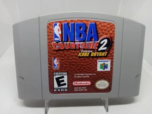 NBA Courtside 2 (Nintendo 64 N64) Reconditioned! Authentic!