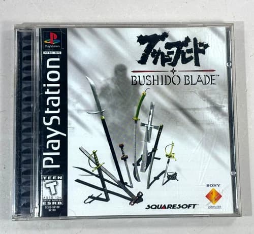 Bushido Blade (Sony PlayStation 1, 1997) PS1 CIB