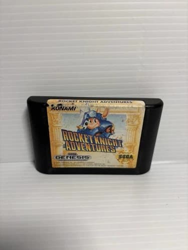 Rocket Knight Adventures Sega Genesis, Cartridge Only Konami Tested Authentic