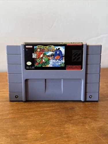 Super Mario World 2 Yoshi's Island (Super Nintendo) SNES
