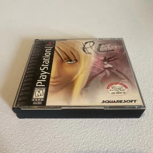 Parasite Eve PlayStation 1 PS1 Complete Black Label Demo Disc, Manual