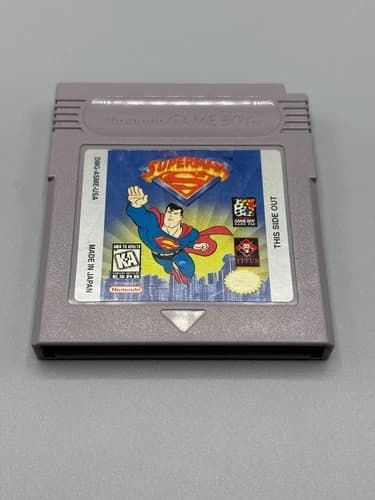 Superman (Nintendo Game Boy Original) Tested & Working Cartridge Only