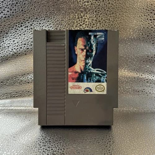 Terminator 2 T2 Judgment Day Nintendo Entertainment NES Game Cartridge 1992