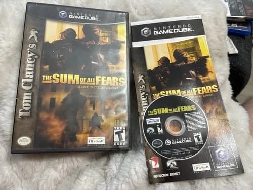 Tom Clancy's The Sum of All Fears (Nintendo GameCube, 2003) Complete