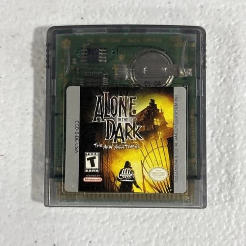 Official Nintendo Game Boy Color Alone In The Dark: The New Nightmare Tested