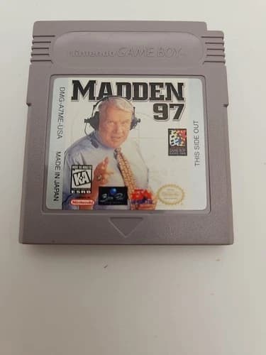 Madden 97 (Nintendo Game Boy, 1996) GB Original Tested!