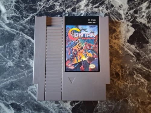 Contra Force Nintendo NES Authentic Tested Contacts Cleaned