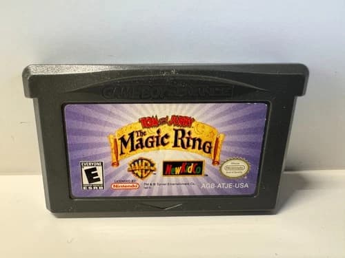 Tom & Jerry the Magic Ring (Nintendo Gameboy Advance, 2002) Authentic. Tested.