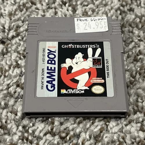 Ghostbusters 2 (Game Boy 1990) Nice Copy Tested - Black Label