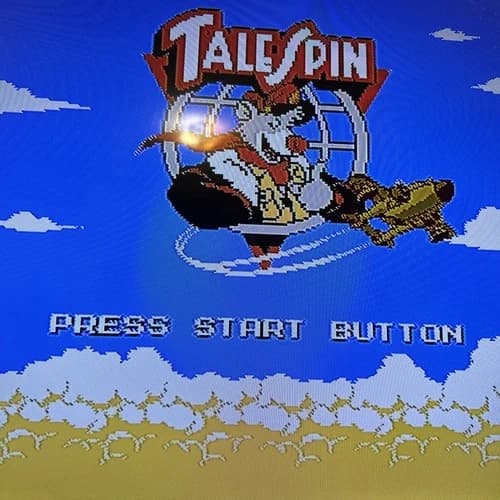 Disney’s TaleSpin (Nintendo NES, NES Game Cartridge) Tested. Working.