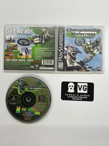 PS1 - Championship Motocross Sony PlayStation 1 Complete #111