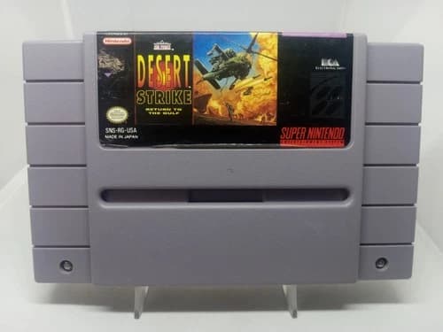 Desert Strike: Return to the Gulf (Super Nintendo, 1992) SNES