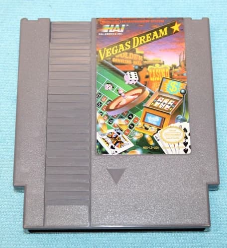 Vegas Dream - Nintendo NES Video Game - Tested & Working Authentic