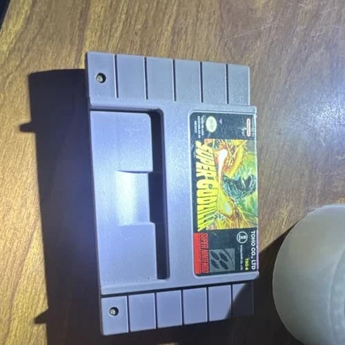 TOHO Co., LTD Super Godzilla Cartridge for Super Nintendo SNES NTSC-U/C