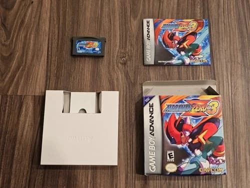 Megaman Mega Man Zero 3 Game Boy Advance GBA Complete CIB Video Game Great