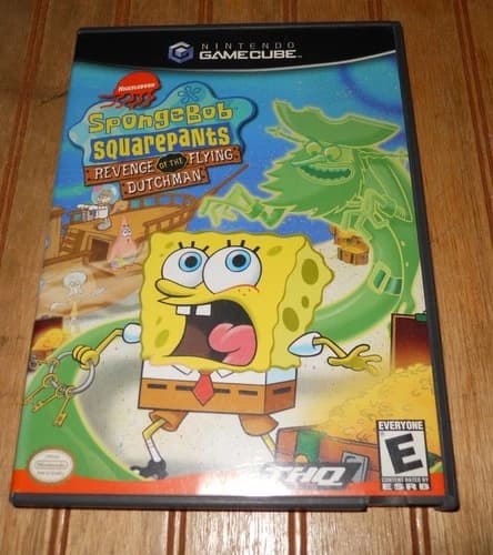 SpongeBob: Revenge of the Flying Dutchman (Nintendo GameCube, 2002) Complete