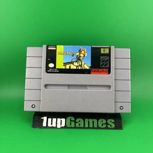 ORIGINAL SUPER NINTENDO SNES P2 USA PAPERBOY #2 CARTRIDGE ONLY (T28)