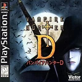 Vampire Hunter D (Sony PlayStation 1, 2000) PS1 Complete W/ Manual CIB TESTED