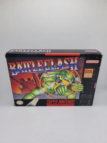 Battle Clash (Super Nintendo Entertainment System, 1992) SNES CIB - Tested!