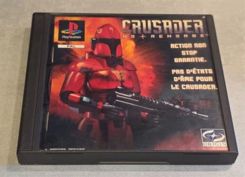 CRUSADER NO REMORSE SONY PS1 PLAYSTATION 1