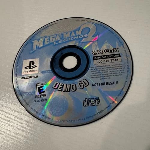 PlayStation 1 PS1 Tron Bonne - Mega Man Legends 2 Demo CD Disc Only Near Mint