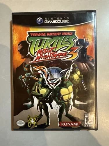 Teenage Mutant Ninja Turtles 3: Mutant Nightmare (Nintendo GameCube, 2005) - CIB