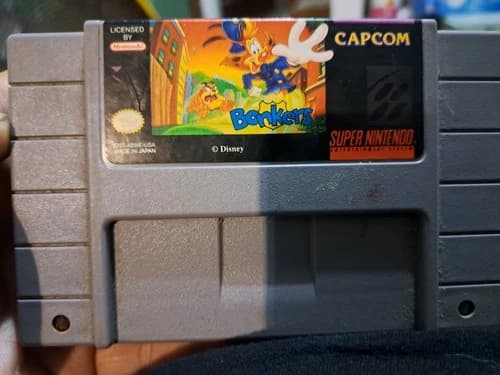 Bonkers Nintendo SNES Game Cartridge Only Authentic Tested Super Nintendo