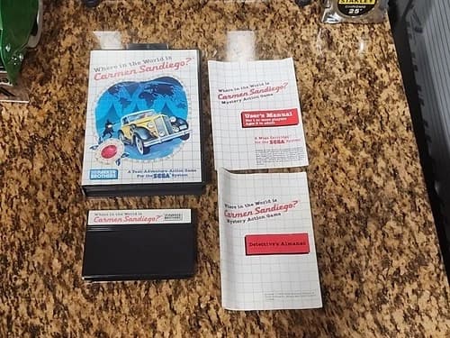 Where in the World is Carmen Sandiego - CIB - Sega Master System