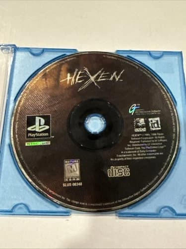 Hexen (Sony PlayStation 1, 1997) Tested And Working