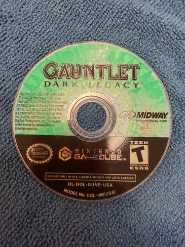 Gauntlet Dark Legacy for Nintendo Gamecube Disc Only