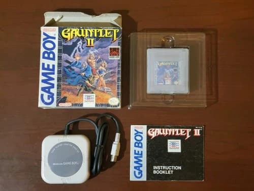 Nintendo Game Boy Gauntlet II 2 Original Complete in Box CIB 1991