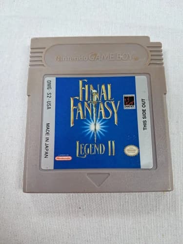 Final Fantasy Legend 2 Gameboy Cartridge Only Authentic Battery Saves SEE PHOTOS