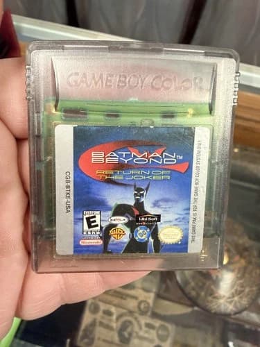 Batman Beyond Return Of The Joker (Nintendo Gameboy Color 2000) Authentic Tested