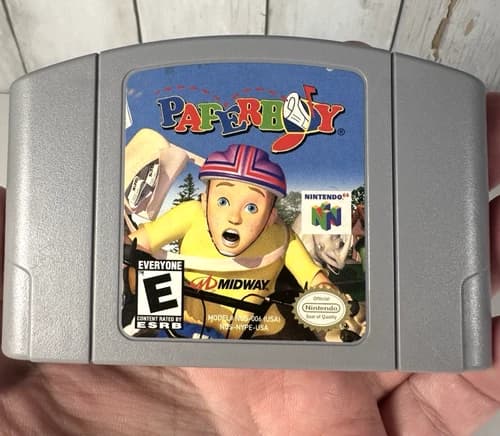 Paperboy 64 Nintendo 64 N64 Original Authentic Genuine Cartridge used