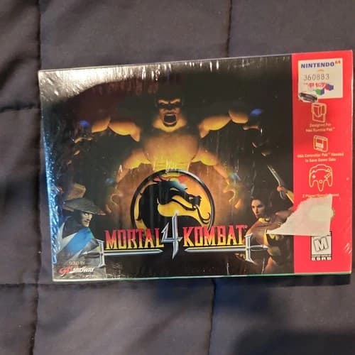 Mortal Kombat 4 N64 Complete In Box CIB Good Shape Nintendo 64