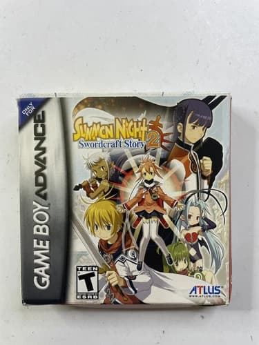 Summon Night: Swordcraft Story 2 (Nintendo Game Boy Advance, 2006) CIB