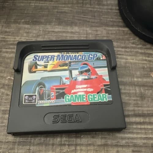 SEGA Super Monaco GP (Sega Game Gear, Racing,) Video Game Cartridge sold as is