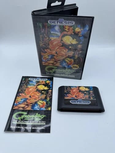 Greendog: The Beached Surfer Dude Sega Genesis 1992, Complete in Box