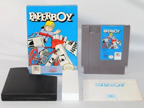 Paperboy NES Nintendo Complete CIB! Authentic! GREAT Condition! NICE!