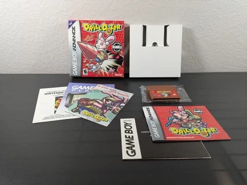 Drill Dozer Nintendo Gameboy Advance GBA CIB Complete in Box
