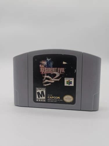 Resident Evil 2 - Nintendo 64 N64, 1999 - Authentic Tested Working Capcom USA-1